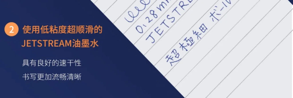 Japan UNI JETSTREAM EDGE Ultra Fine Ballpoint Pen,SXN-1003 Metal 0.28/0.38mm Fast-Drying for business,signing,Japanese Stationer