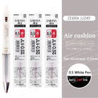 ZEBRA SARASA Dry airfitgrip Gel Pen 0.5/0.4mm Black Core Quick-Drying Smooth Writing Stylos boligrafo gel Stationery for school