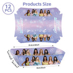 Katseye Girl Birthday Party Theme Decoration Cup Plate Banner Backdrop Gift Bag Tablecloth For Gift Baby Shower Supplies