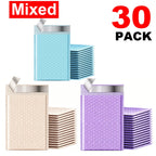 Self Adhesive Mailing Envelopes Bubble Padded Mailers 4 X 6 Inch Small Shipping Bags Waterproof Padded Envelopes for Packaging