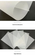 73g A4 Parchment Paper Transparent White Tracing Paper Copy Tracing Paper Painting Plate Making Transfer Paper Printing Paper