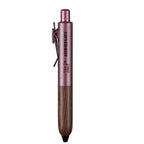 Retro Metal Mini Pocket Gel Pen Wood Grip Small Signing Pens 0.5mm Black Ink Smooth Writing Mignight Retractable Daily Write Pen