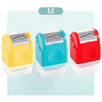 Durable Roller Identity Protection Stamps Safety Portable ID Security Stamp Privacy Protection Identity Address Blocker