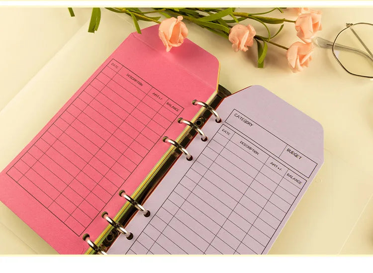 Bview Art PP Budget Envelope Monthly Weekly Planner, Cash Envelope Efficient Budget Savings and Expense Tracking