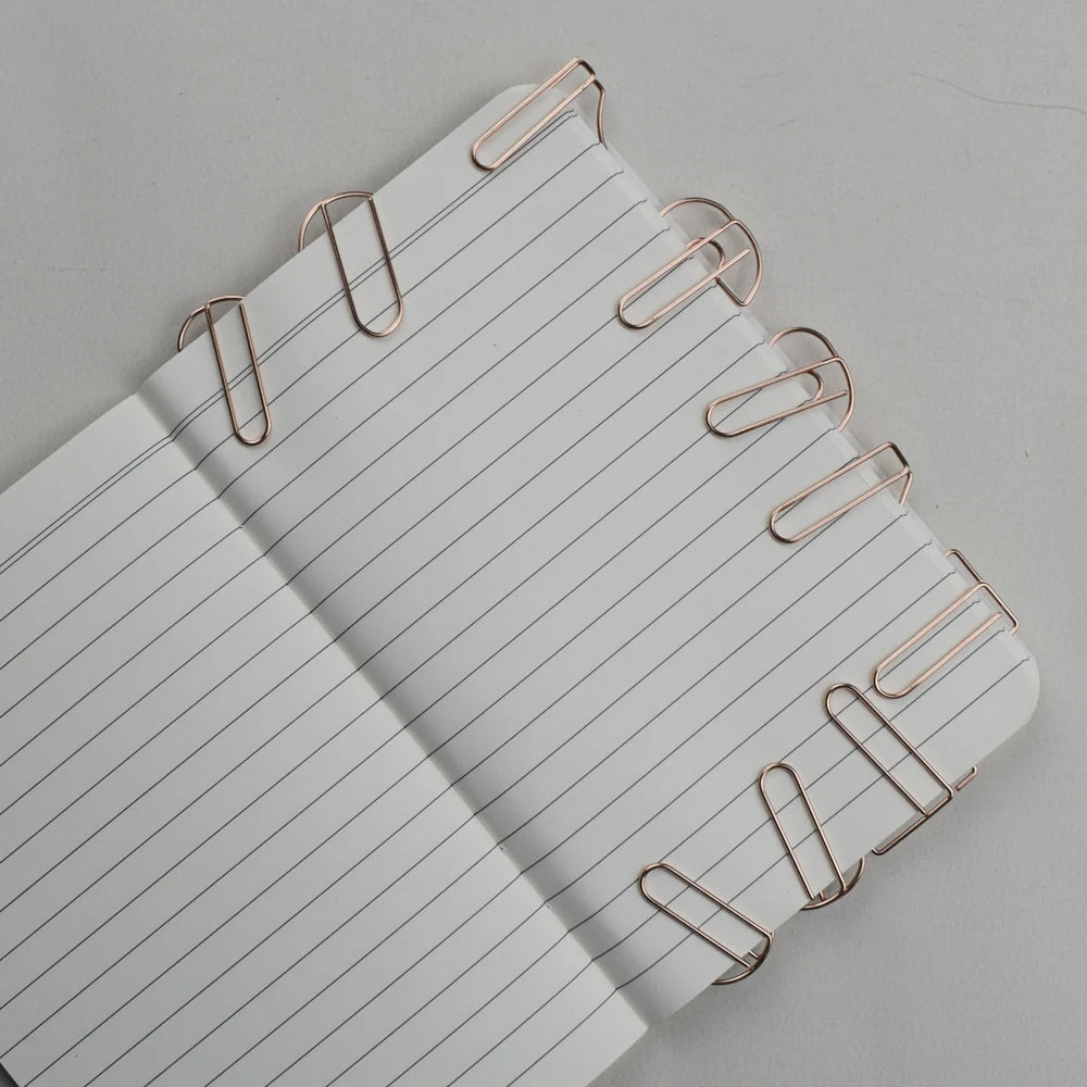 10pcs/Set Metallic Wire-formed 0-9 Number-shaped Paper Clip Bookmarks Paperclips Office Stationery School Supplies
