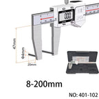 High Precision Stainless Steel Electronic Digital Calipers IP54 Vernier Boring Inner Diameter Measurement Tool
