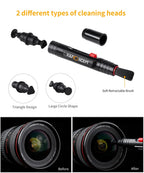 K&F CONCEPT 3 In 1 Professional Dslr Camera Lens Cleaning Kit for Digital Camera Mobile Phone Screen Cleanser Laptop Glasses
