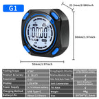 SNAKOL Mini Angle Gauge Magnetic Protractor Digital Inclinometer Angle Finder Level Box With Magnes and Backlight