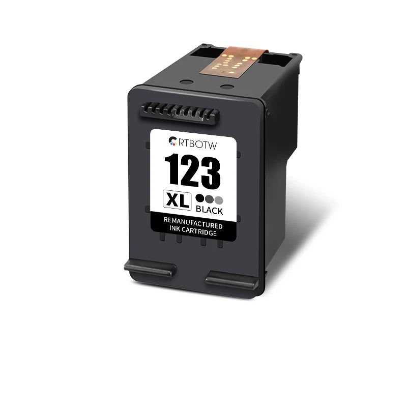 CRTBOTW 123XL Ink Cartridge Replacement For HP 123 XL HP123 Compatible Deskjet 2620 2130 2132 2630 3630 3632 3639 Printer