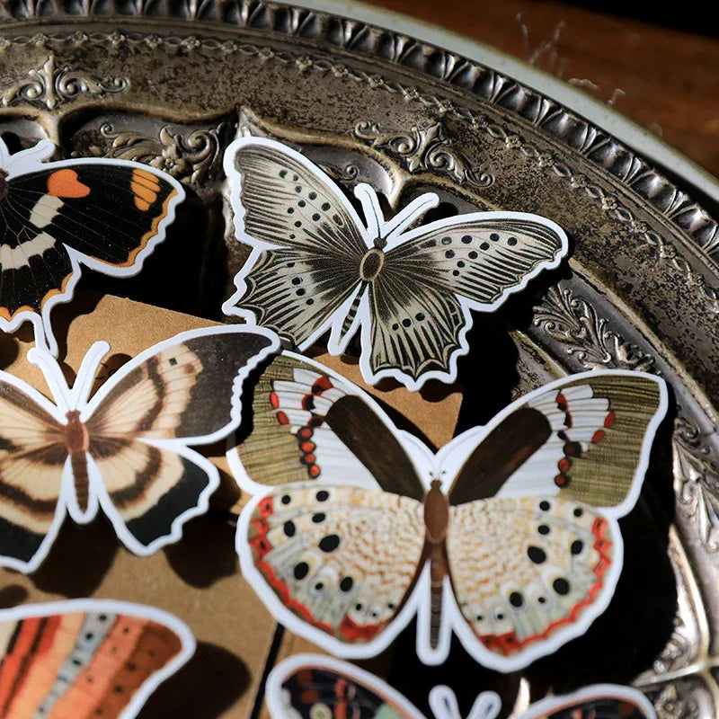 Vintage Mottled Clip Lady Hand Cardstock DIY Junk Journal Collage Flower Frame Door Craft Paper Thick Card Material Scrapbooking