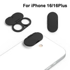 Protective Back WebCam Cover Sticker Plastic Camera Lens Cap Anti-Scratch Phone Lens Privacy Protector for iPhone 16/16Plus