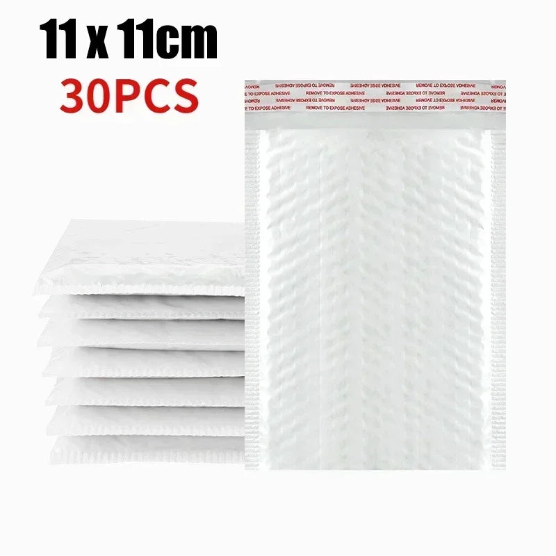 11/15/23cm White Bubble Envelopes Thicken Waterproof & Shockproof Bubble Mailers Shipping Envelope Bags Self Seal Packing Bag