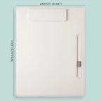 A4 leather writing clip, business folder, data book, office storage menu clip, contract book clip, music score clip