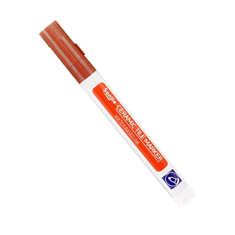 White Waterproof Tile Marker Grout Pen Wall Seam Pen 10Color Optional,for Tiles Floor Bathroom Decontamination Seam Repair
