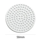 XHYKFFILTER 51/53/58mm Coffee Puck Screen 304 Stainless Steel Double Layer Fine Filter Screen for 51/54/58mm Portafilter