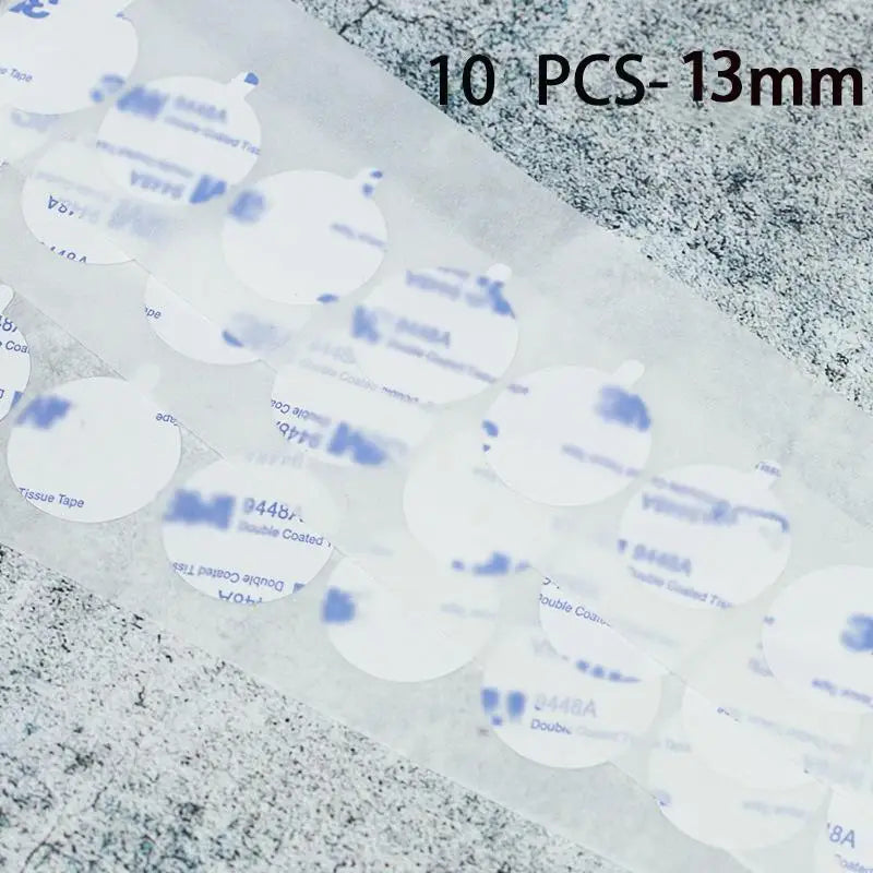 100/10PCS Seal Wax Stamp Stickers Self Adhesive Double Sided Round Circle Discs For Wax Sealing Stamp Candle Wick Making