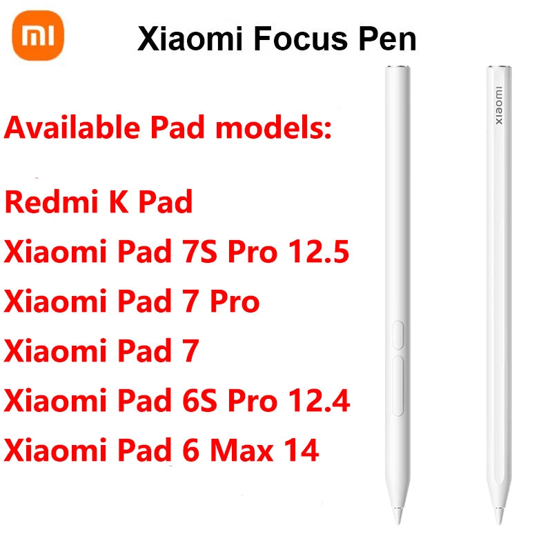 Original Xiaomi Focus Stylus Pen Tab 8192 level Sense Magnetic Drawing Writing Pencil -CN
