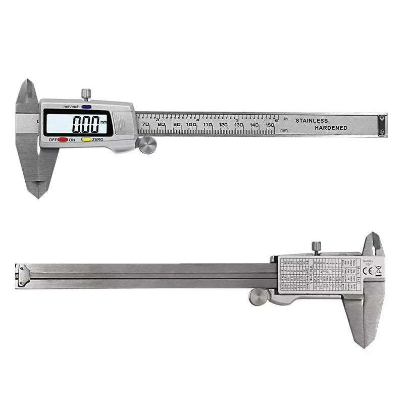 Measuring Tool Stainless Steel Digital Caliper 6 '150mm Messschieber Paquimetro Measuring Instrument Vernier Calipers