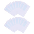 50Pcs Self-Sealing Security Envelopes Left Window Design Peel Seal Business Mailing Document Invitation Stationery Privacy