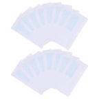 50Pcs Self-Sealing Security Envelopes Left Window Design Peel Seal Business Mailing Document Invitation Stationery Privacy