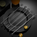 Coffee Stirrers Reusable Creative Bar Stainless Steel Stirrer Multi-Function Decorative Long Stir Sticks for Drinks Mixing Bar