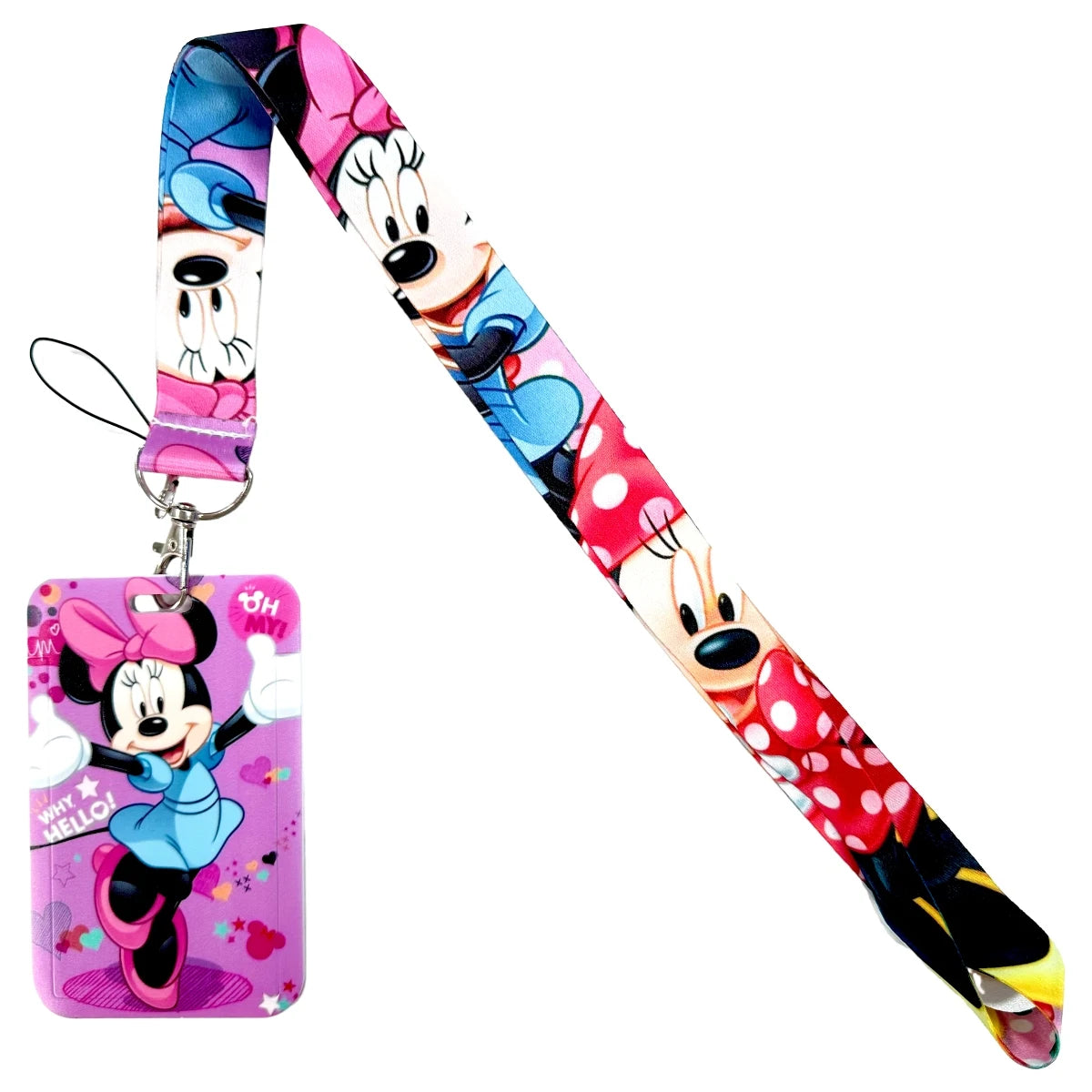 Anime Strap Lanyard for Keys Keychain Badge Holder ID Credit Card Pass Hang Rope Lariat Mobile Phone Charm Accessories