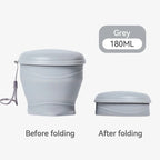 Collapsible Silicone Water Cup – Portable, Leak-Proof & BPA-Free for Travel, Hiking, Camping, Gym, Office