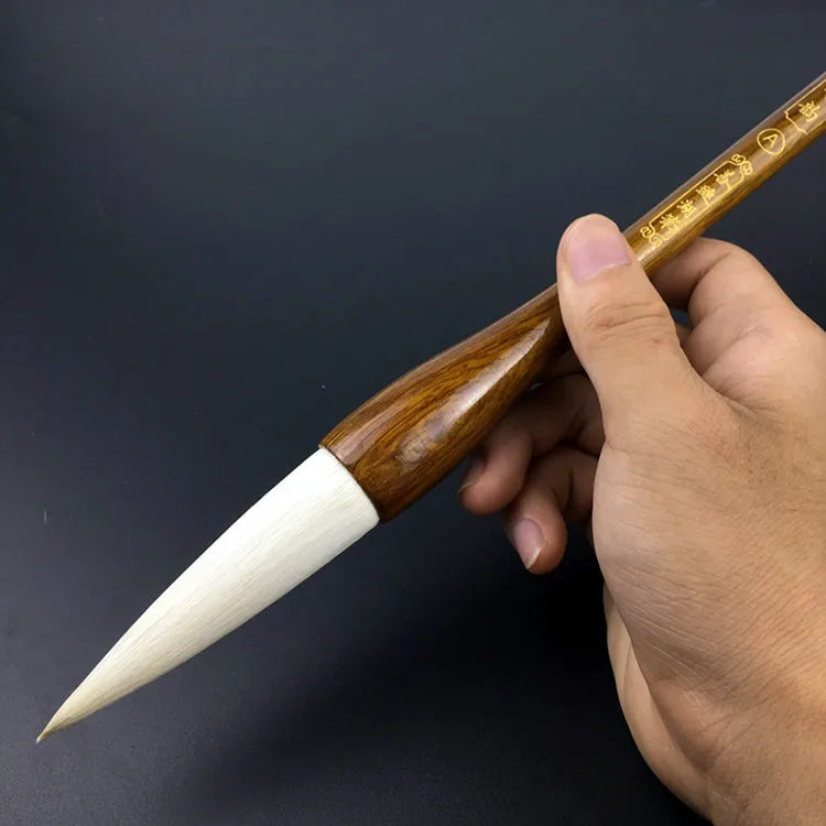 Long Woolen Hair Calligraphy Painting Brush Pen Calligraphie Chinese Large Hopper-shaped Couplets Brush Chinese Calligraphie Pen