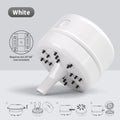Cordless Mini Desk Vacuum Cleaner Portable Keyboard Cleaner Desktop Dust Sweeper for Home Office Table Crumbs