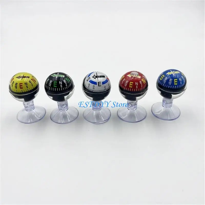 G6DE Light weight Ball Compasses Portables Round Compasses Wilderness Exploration