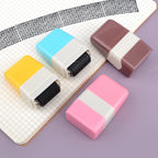 Retro Portable Confidential Stamp, Used for Privacy Personal Information Shielder Anti-Leak Stamp, School Supplies