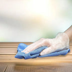 100pcs Transparent disposable latex gloves, suitable for kitchens, bathrooms, pet care, beauty, hair care and hotels, etc