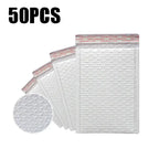 10/50Pcs Shipping Bags White Foam Envelope Bubble Mailers Wholesale with Different Specifications Send Packaging Soft Envelope