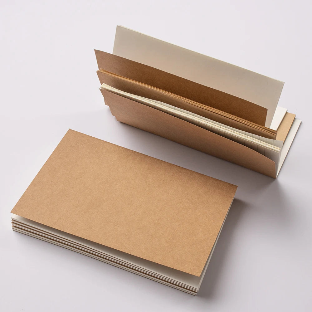 3-Piece A5/Standard Size Refill Inserts For Traveler'S Notebook - Portable Passport Style, 32 Sheets (64 Pages) Each