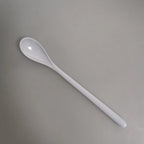 7pcs Candy Color Plastic Long Handle Dessert Spoons Dinner Tea Spoon Tableware Flatware Stirring Coffee Kitchen Scoops Soup