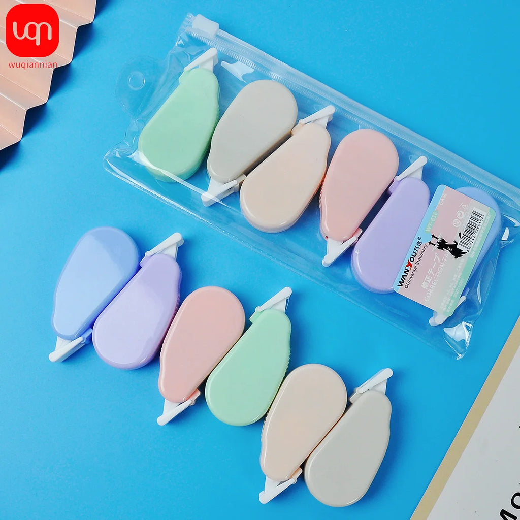 WQN-6pcs/Set Simple Portable Calibration With White Calibration Tools School Accessories Office And School Supplies Stationery