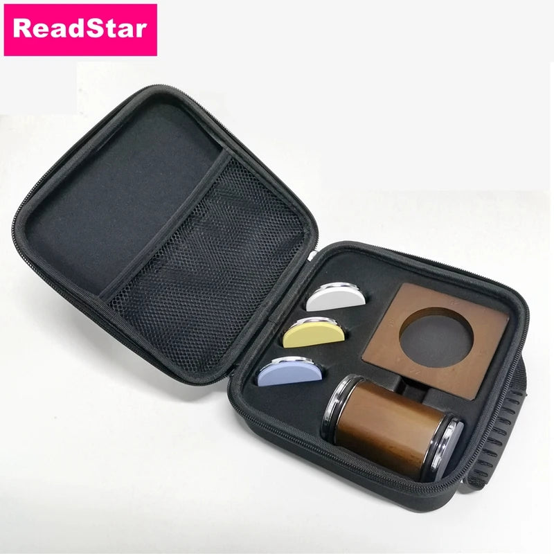 Magnetic Rolling Knife Sharpener 4 Angles Base 5 Types Grinding Discs EVA Protection Gift Box