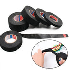 15/25M Width 9/15/19/25/32MM Wrapping Tape Cable Fixed Automotive Heat-resistant Wire Harness Tape Adhesive Cloth Fabric