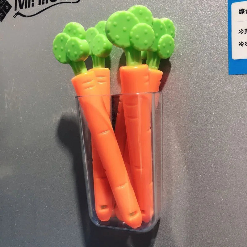Creative Carrot Sealing Clip for Kitchen Food Freshness Snack Storage Moisture Resistant Storage Clip