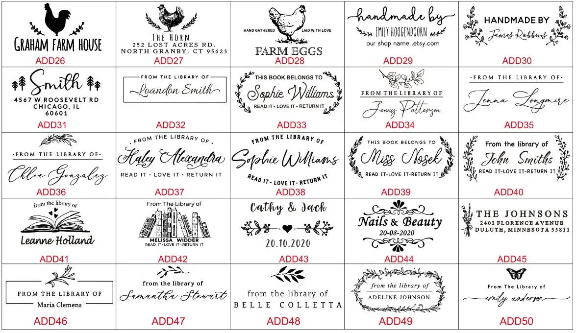 Personalized Logo and Text Self Inking Stamp Custom Your Own Design Company Logo Customized Photosensitive Seal Ink Stamp