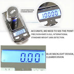 1PC Portable Mini Digital Pocket Scales 100g 0.01g for Gold Sterling Jewelry Gram Balance Weight Car Key Electronic Scales