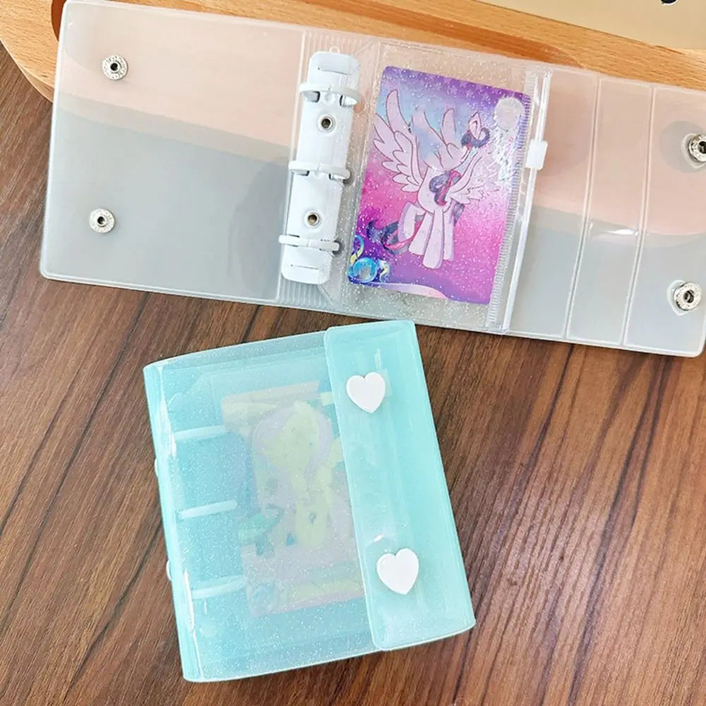 Home Decor A8 Binder Photo Album Cover 3 Holes Waterproof Kpop Photocard Holder PVC Clear Idol Card Collect Book