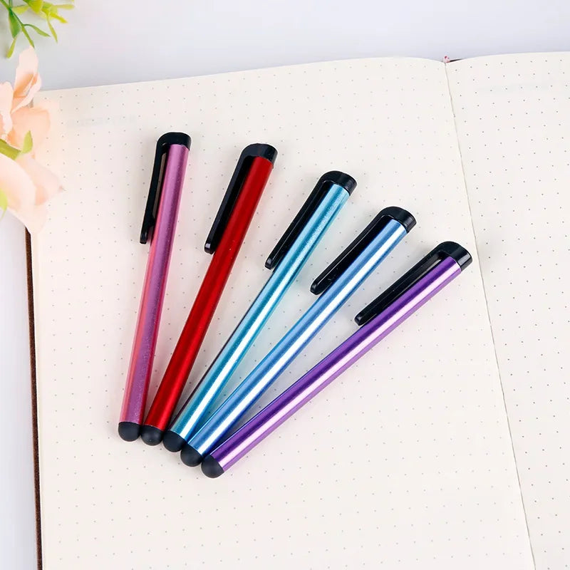 10pcs/lot Universal Capacitive Stylus Pens, High Precision Rubber Tip Touch Screen Pen for iPad iPhone Android Tablets & Smartph