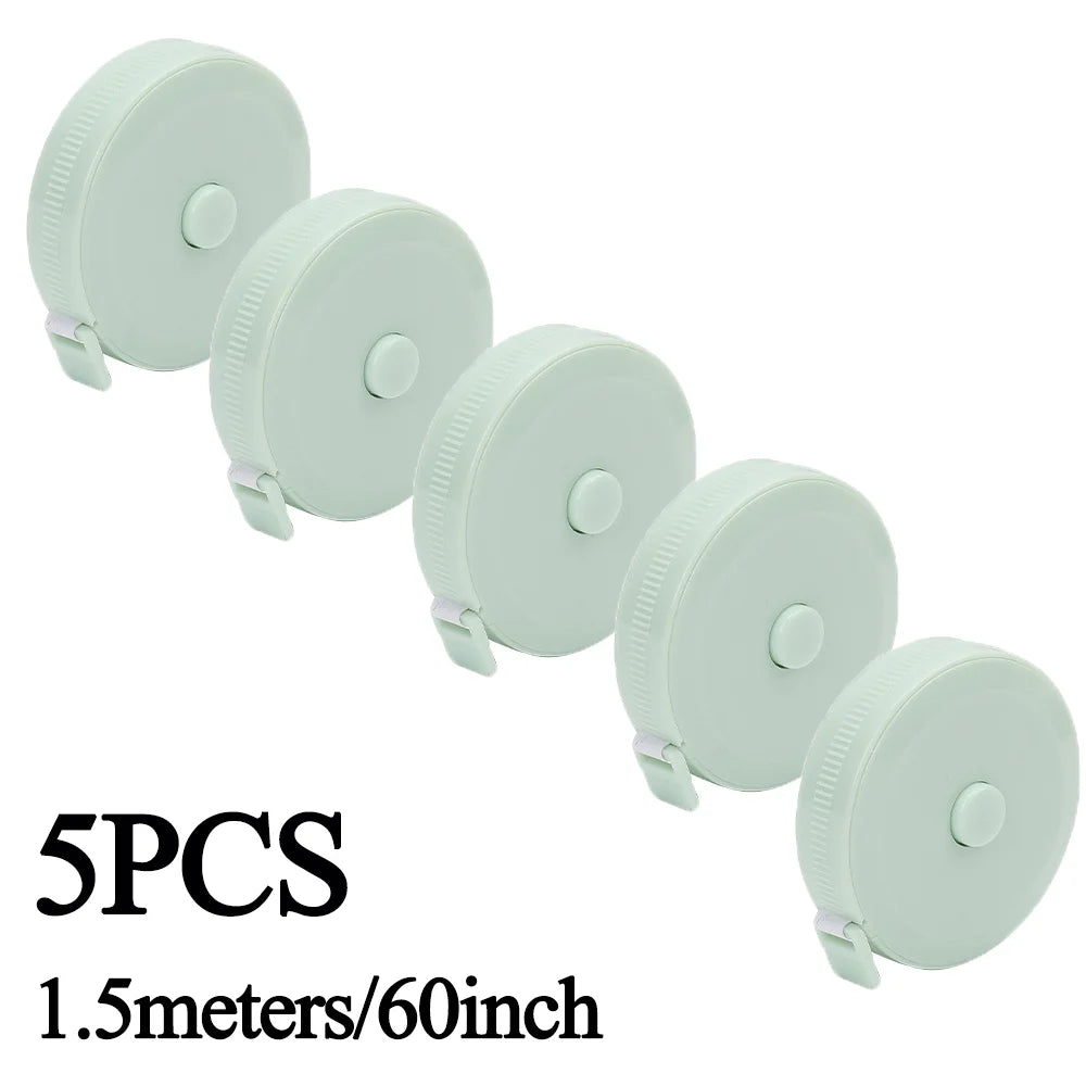 Retractable Soft Tape Measure Double-sided Measurement Ruler Portable Body Flexible Ruler for Weight Loss Medical Measurement