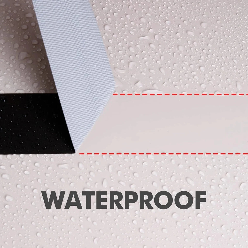 Black Duct Tap Tear by Hand Heavy Duty Carton Sealing Packing Cloth Duct Tape Waterproof Muti-Purpose Craft Repair Pipe Tape