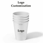 1000pcs Personalized Custom 2.5oz/50ml & 3oz/60ml Espresso Cup Disposable Tasting,9oz/250ml Paper Cups with Logo for Events