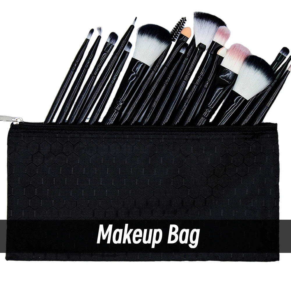 A4/A6 Pencil Bag Zipper Pouch Document Puzzle Bag Waterproof Zip File Folders Pencil Case Storage Bags School Office Supplies