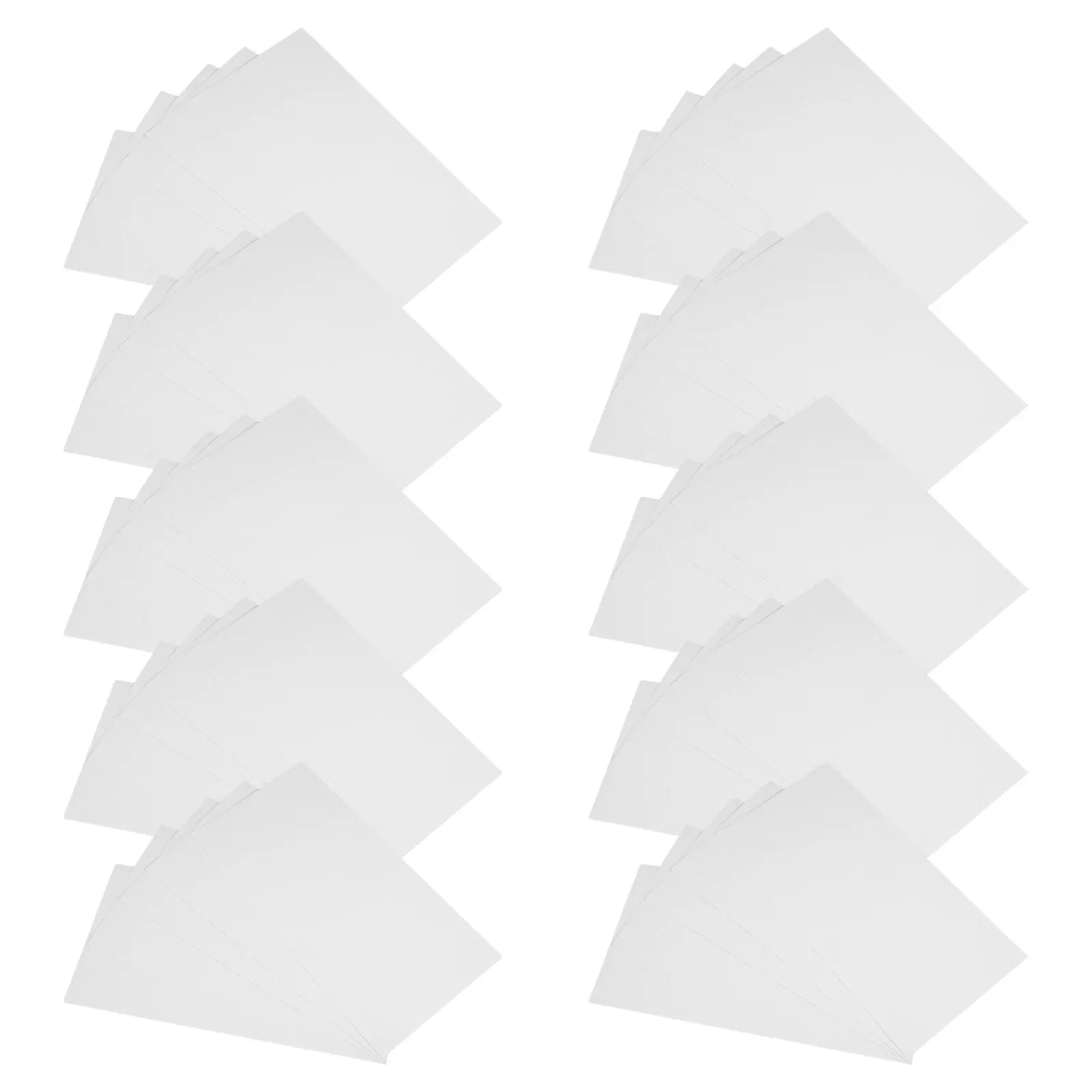 100Pcs Business Size Security Letter Envelopes White Self Seal Confidential Office Mailing Envelopes Payroll Documents