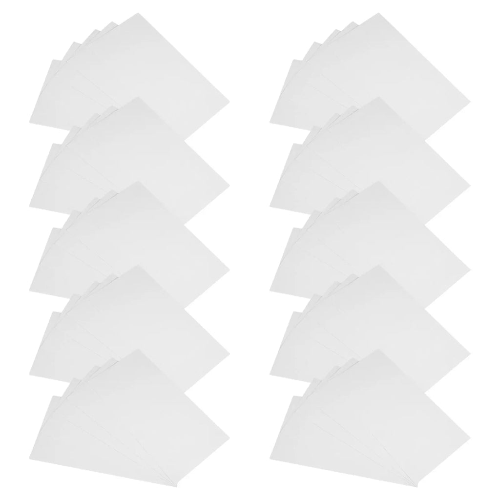 100Pcs Business Size Security Letter Envelopes White Self Seal Confidential Office Mailing Envelopes Payroll Documents