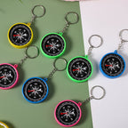 Outdoor Compasses Keychain,Children Mini Compasses Keychain Portable Easy Hanging Key Chains Accessories For School,Outdoors